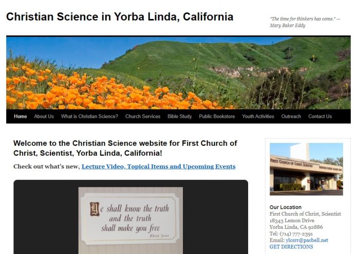 First Church of Christ, Scientist, Yorba Linda, CA