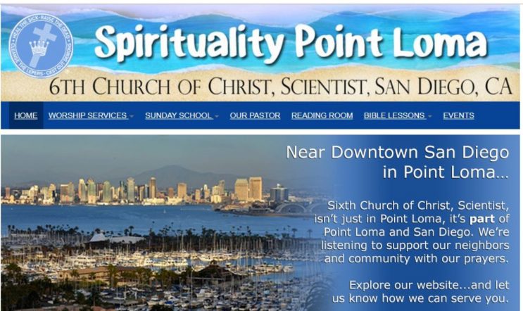 6th Church of Christ, Scientist, San Diego in Point Loma